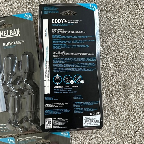 Camelbak Eddy+ Replacement Straws (10) - Picture 2 of 2